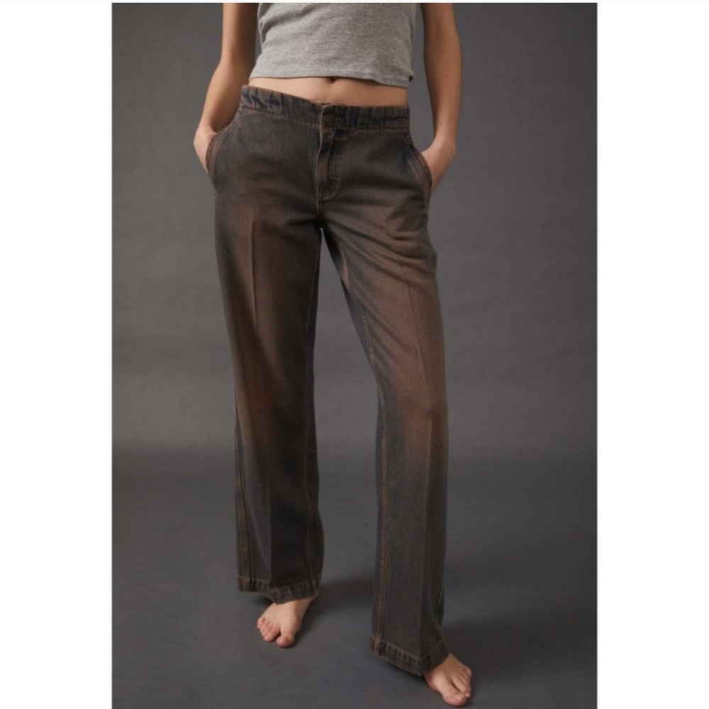 Free People Low Rise Jeans Size 28